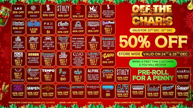 Off the Charts - Harbor City 25% OFF STOREWIDE!!😶‍🌫️💚