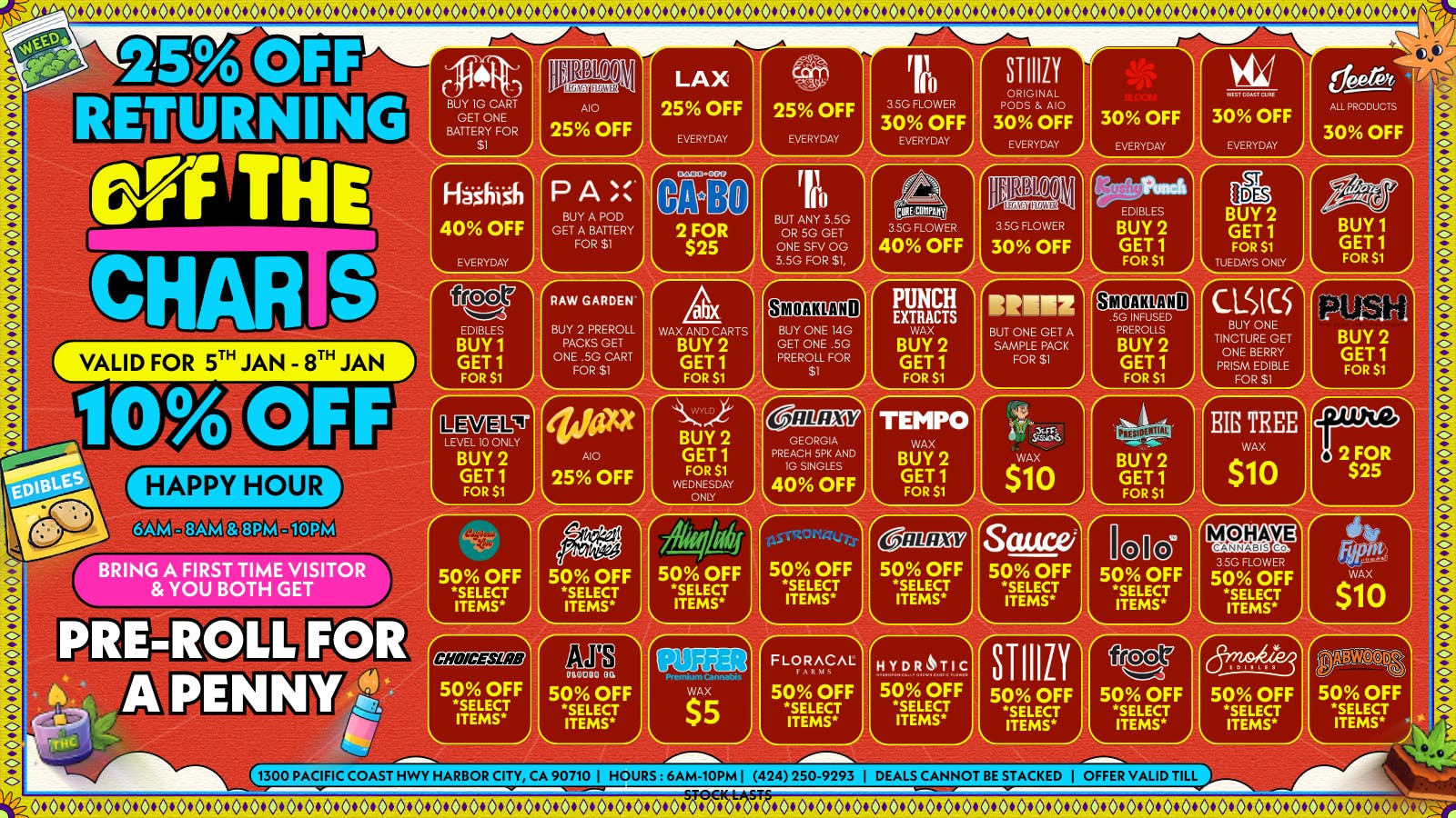 Off the Charts - Harbor City 25% OFF STOREWIDE!!😶‍🌫️💚