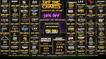 Off the Charts - Harbor City DEALS DEALS DEALS!!!!