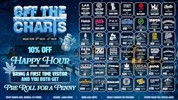 Off the Charts - Reseda BEST DEALS IN THE VALLEY 100% OFF!