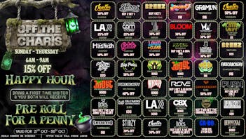 Off the Charts - Hemet WEEKDAY DEALS HERE!!