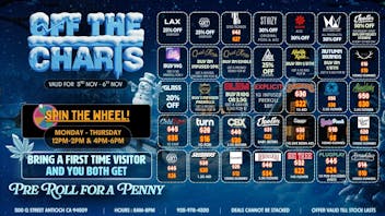 Off The Charts - Antioch FALL FOR THE SAVINGS!!