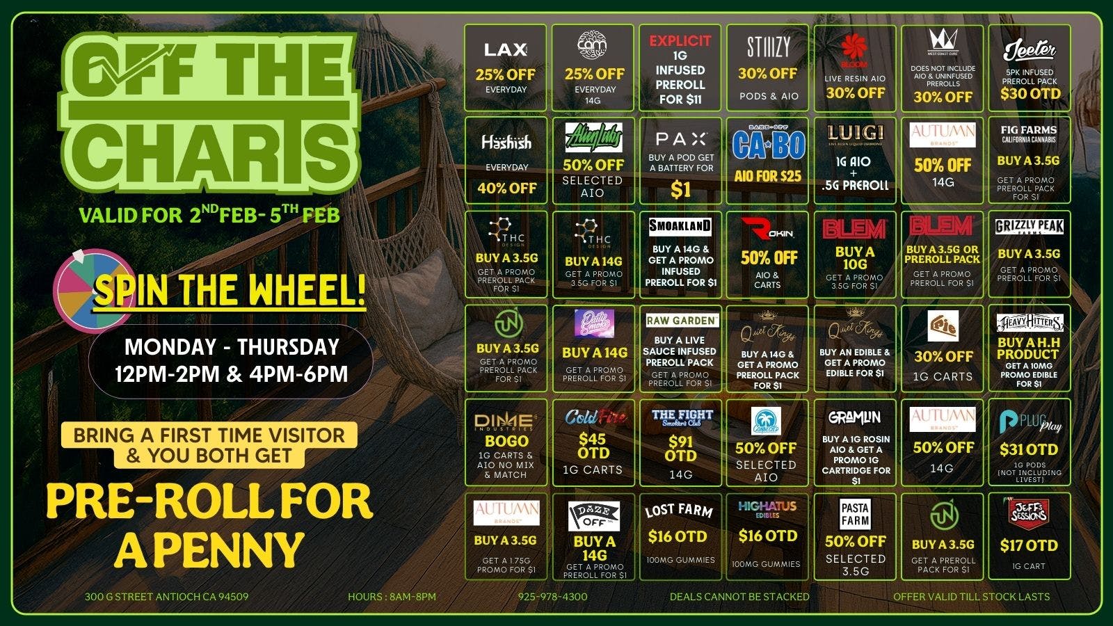 Off The Charts - Antioch THE TALK O F THE TOWN