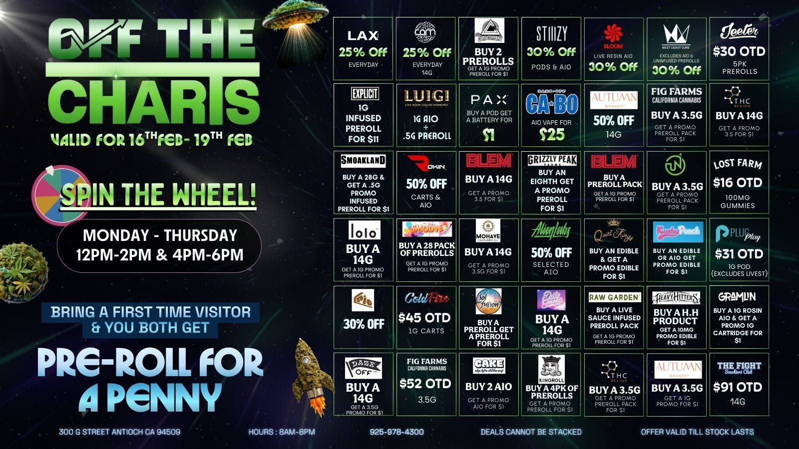Off The Charts - Antioch NEW SAVINGS FROM YOUR FAVORITE STORE