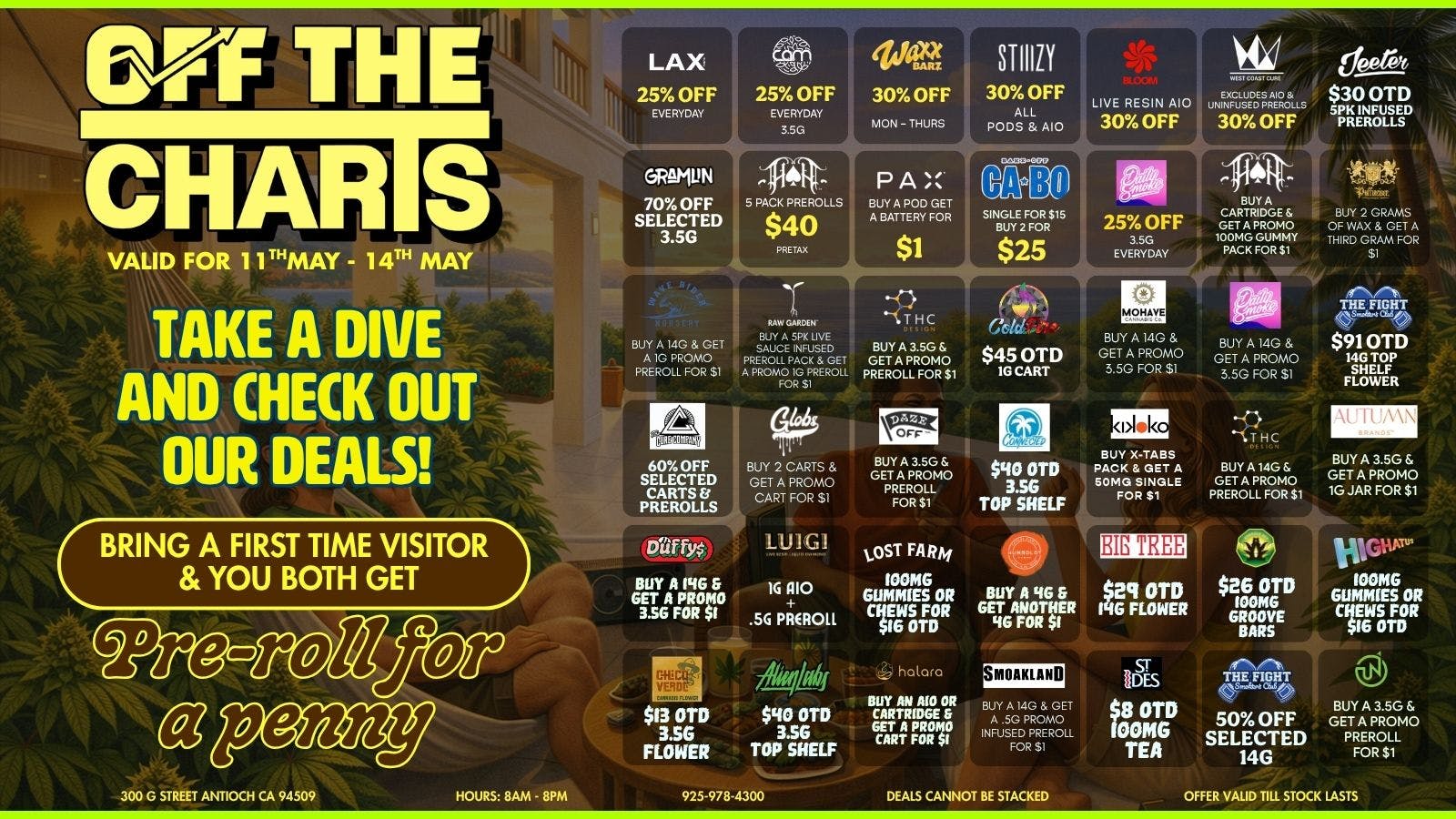 Off The Charts - Antioch DEALS ON FIRE!!