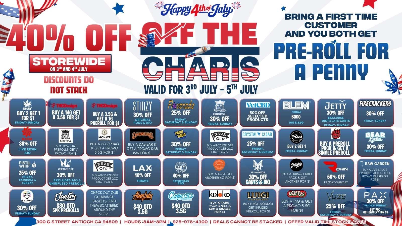 Off The Charts - Antioch SPARK UP THE 4TH!