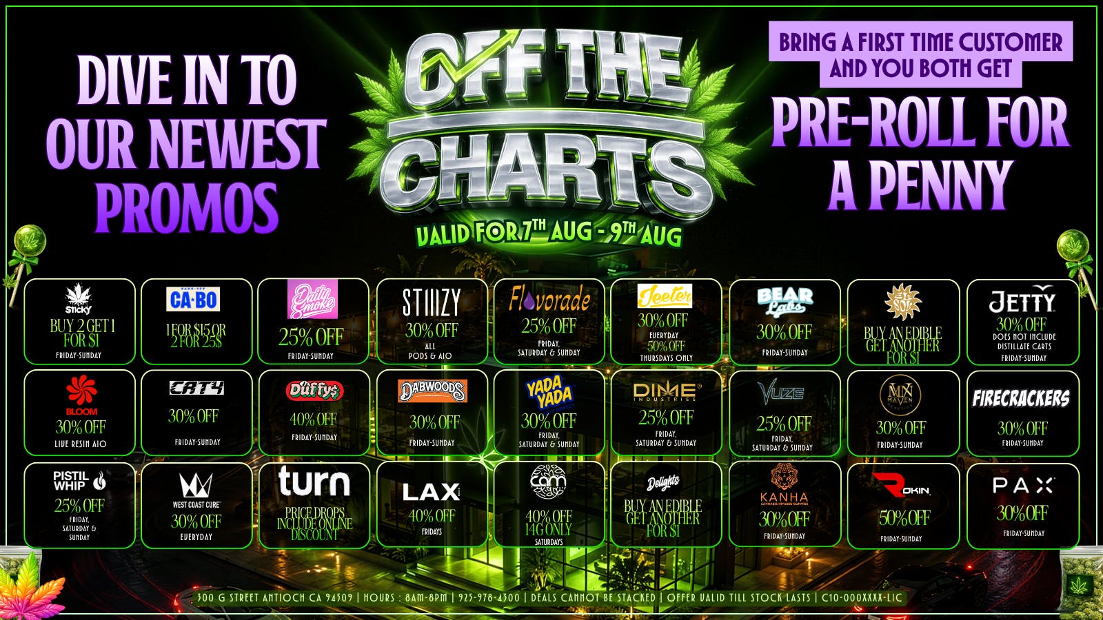 Off The Charts - Antioch SEASON OF SAVINGS
