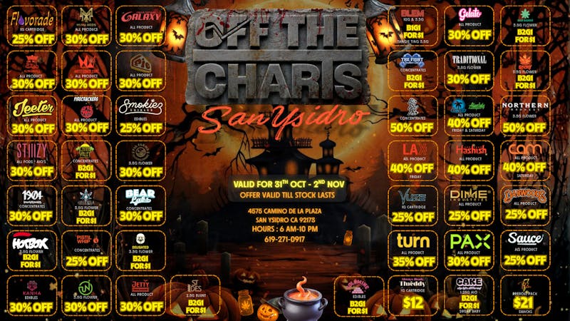 Off the Charts - San Ysidro OTC HALLOWEEN SPOOKTACULAR!!!!