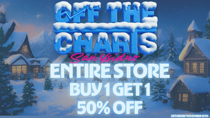 Off the Charts - San Ysidro IT'S OUR BIRTHDAY- COME CELEBRATE WITH US!!!