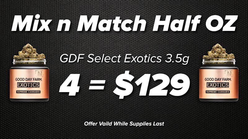 3Fifteen Primo - St. Louis Good Day Farm | Select Exotics Eighths 4 for $129
