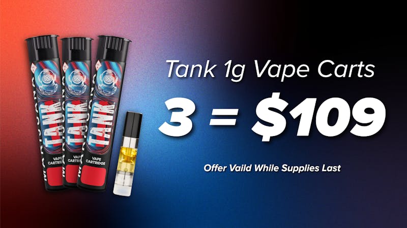 Cookies St. Louis TANK 1g Carts | 3 for $109