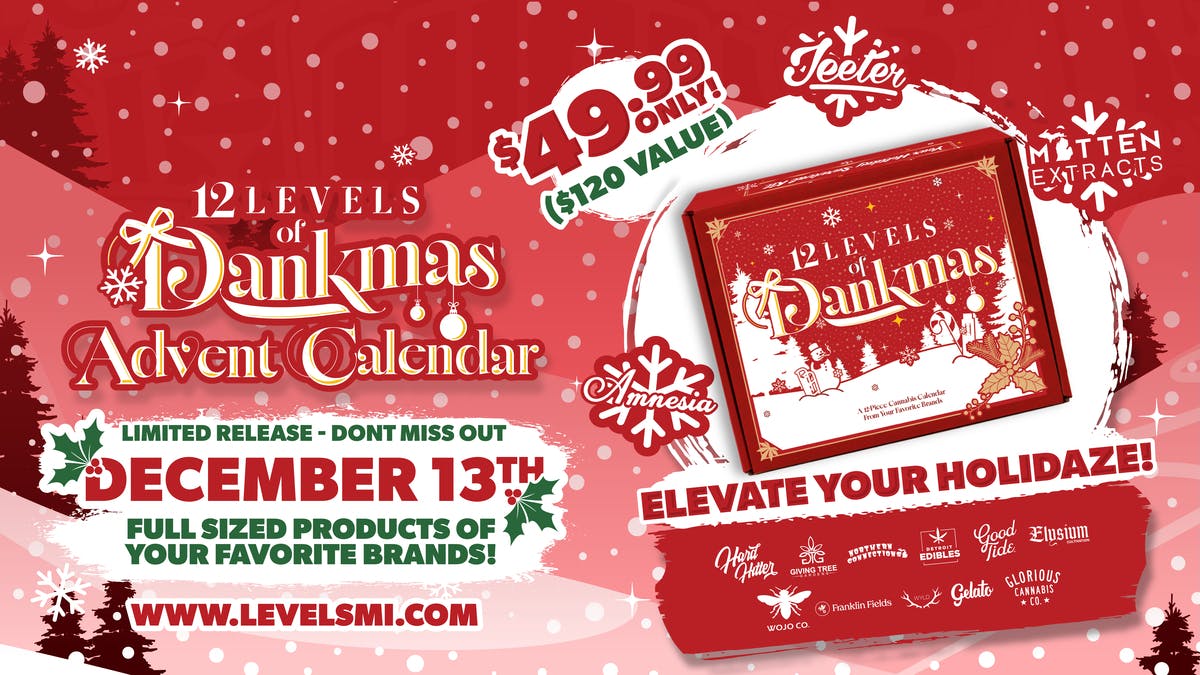Levels Cannabis - Ironwood 12 Levels of Dankmas Advent Calendars!