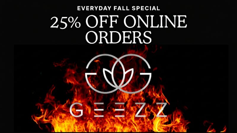 Geezz - Oceanside 25% OFF ONLINE ORDERS + DELIVERY + GIFTS