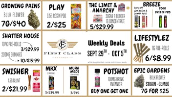 First Class Lansing (formerly Dispo) Weekly Deal 9/29/25 - 10/5/25