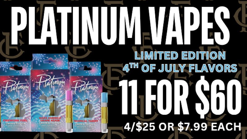 First Class Lansing (formerly Dispo) Platinum Vape Limited Edition