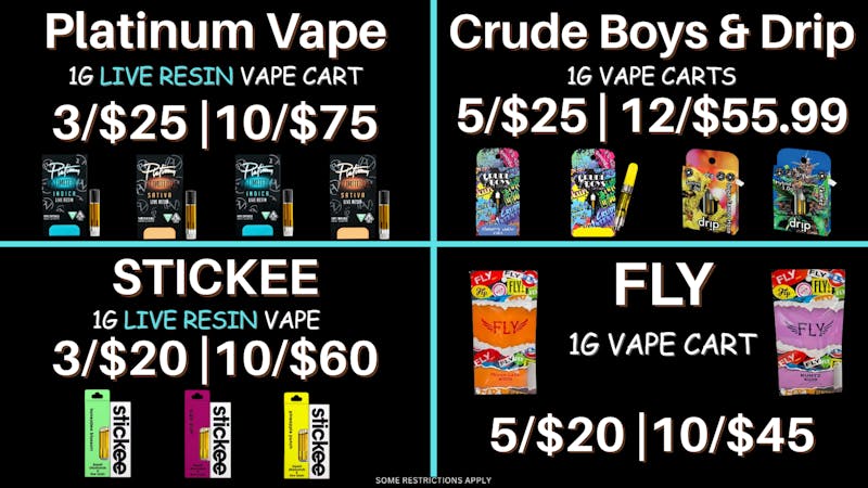 First Class Lansing (formerly Dispo) AMAZING BULK VAPE DEALS