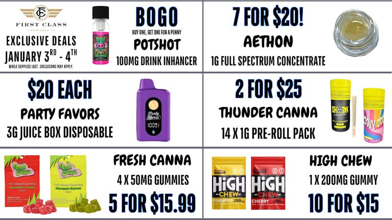 First Class Lansing (formerly Dispo) WEEKEND SALE 3rd-4th