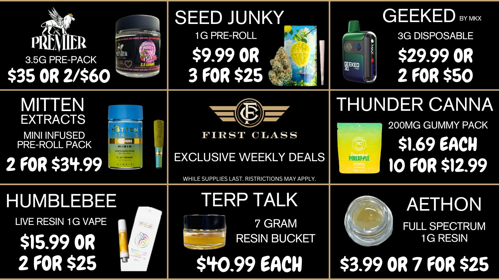 First Class Lansing (formerly Dispo) Exclusive Deals