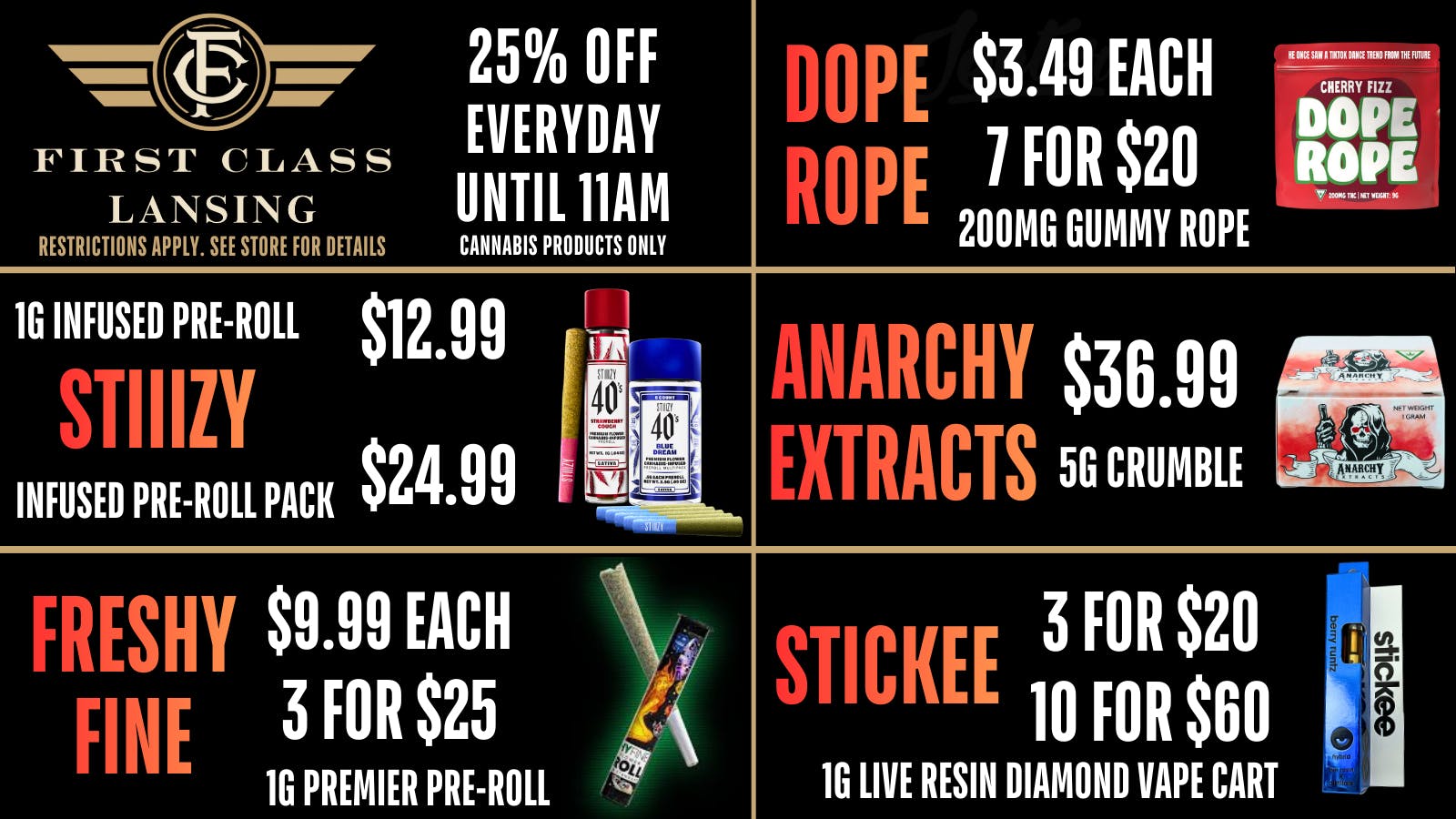 First Class Lansing 🔥Fresh Drops - First Class Lansing🔥