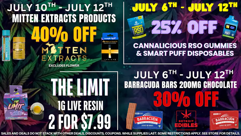 First Class Lansing Deals July 11th - 12th 🔥