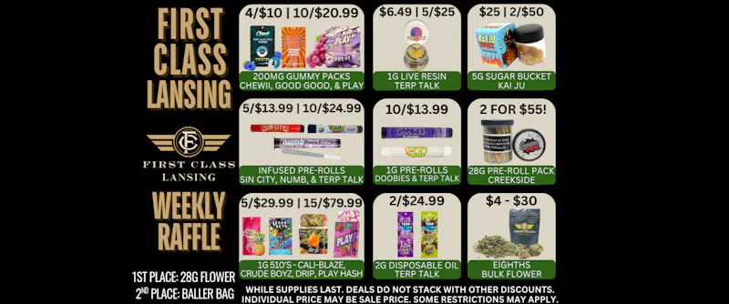 First Class Lansing Smokin' Hot Deals