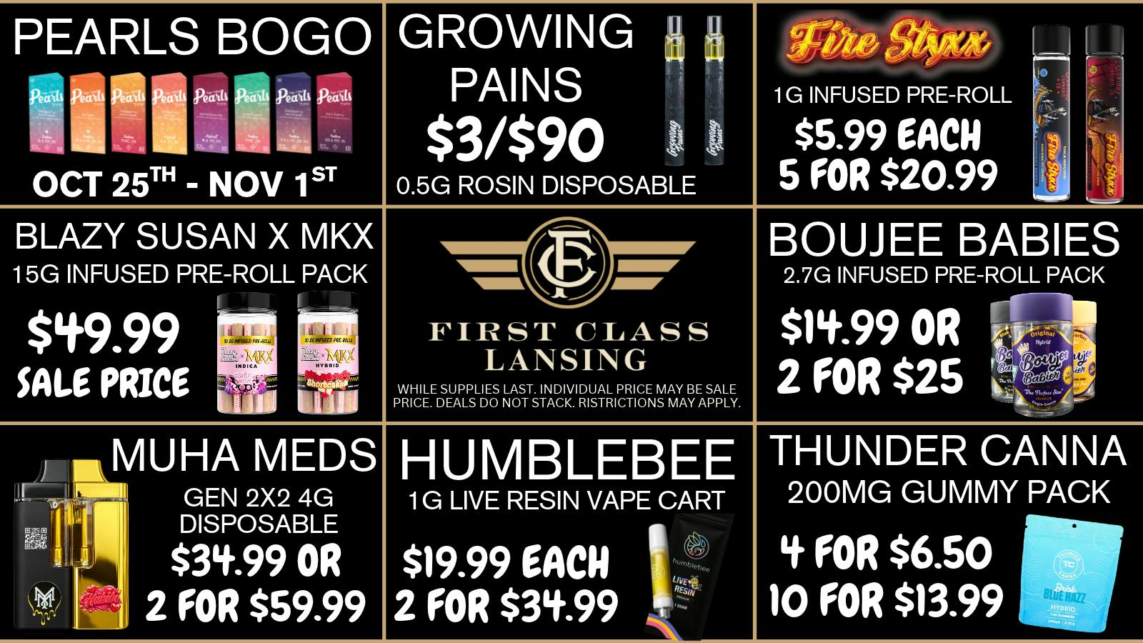 First Class Lansing High Flying Fire Deals