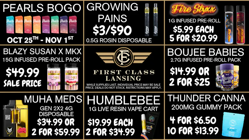First Class Lansing High Flying Fire Deals