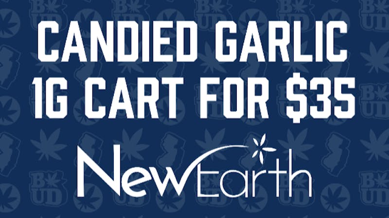 Brotherly Bud $35 1G Cart - Candied Garlic by New Earth