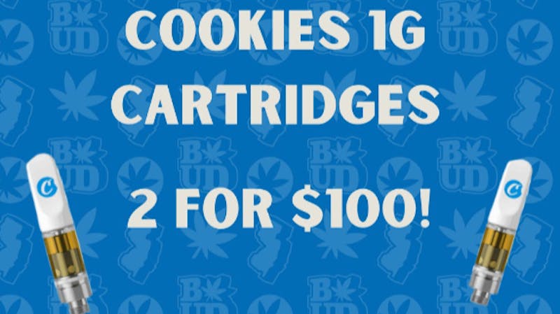 Brotherly Bud 2 for $100 1g Cookies Carts
