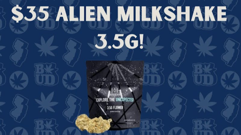 Brotherly Bud $35 Alien Milkshake 3.5G Flower