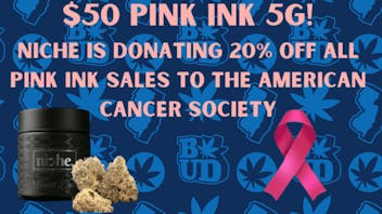 Brotherly Bud $50 Pink Ink 5g - Charity Purchase