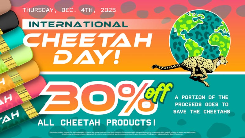 Brotherly Bud 30% Off All Cheetah Products
