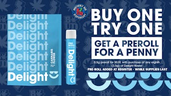 Brotherly Bud Get a Free Pre-roll with a Delight 1/8th