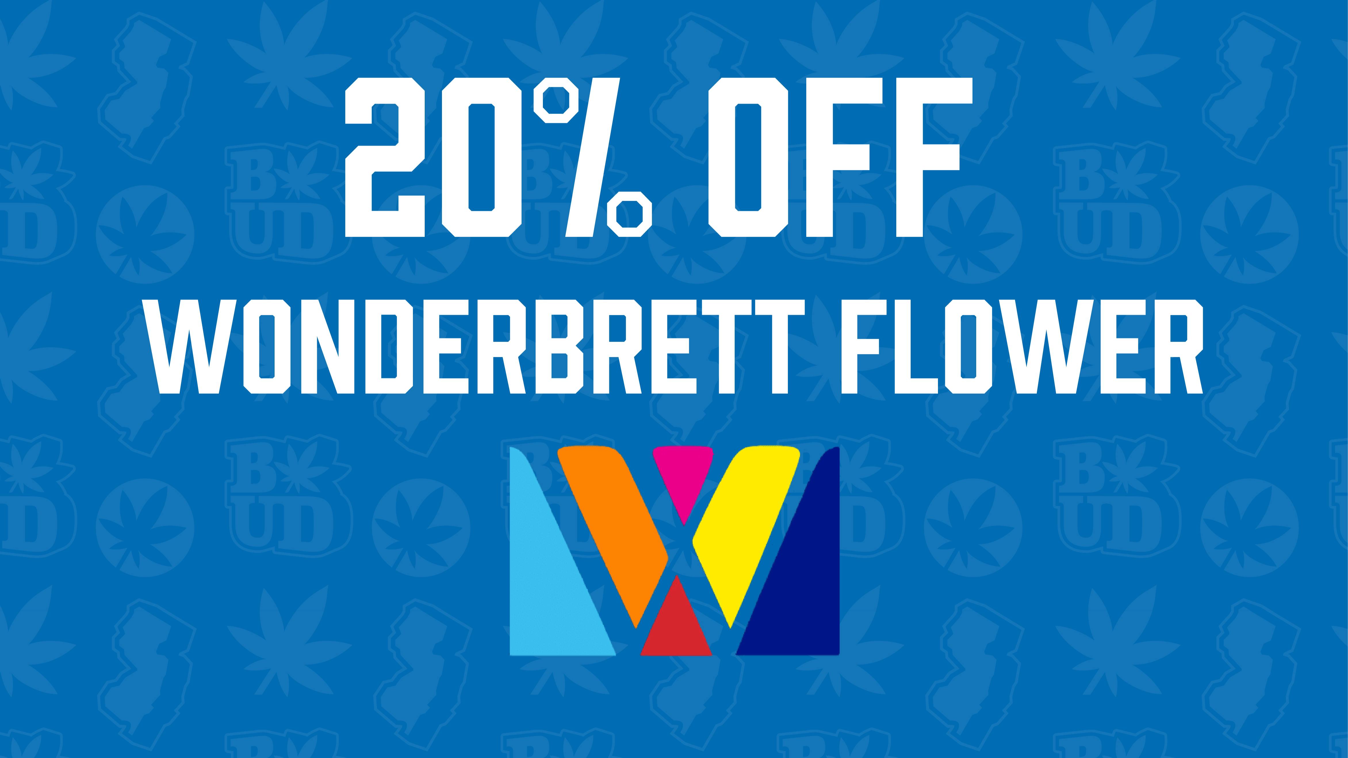 Brotherly Bud 20% Off Wonderbrett