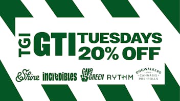 Brotherly Bud 20% Off All GTI Brands