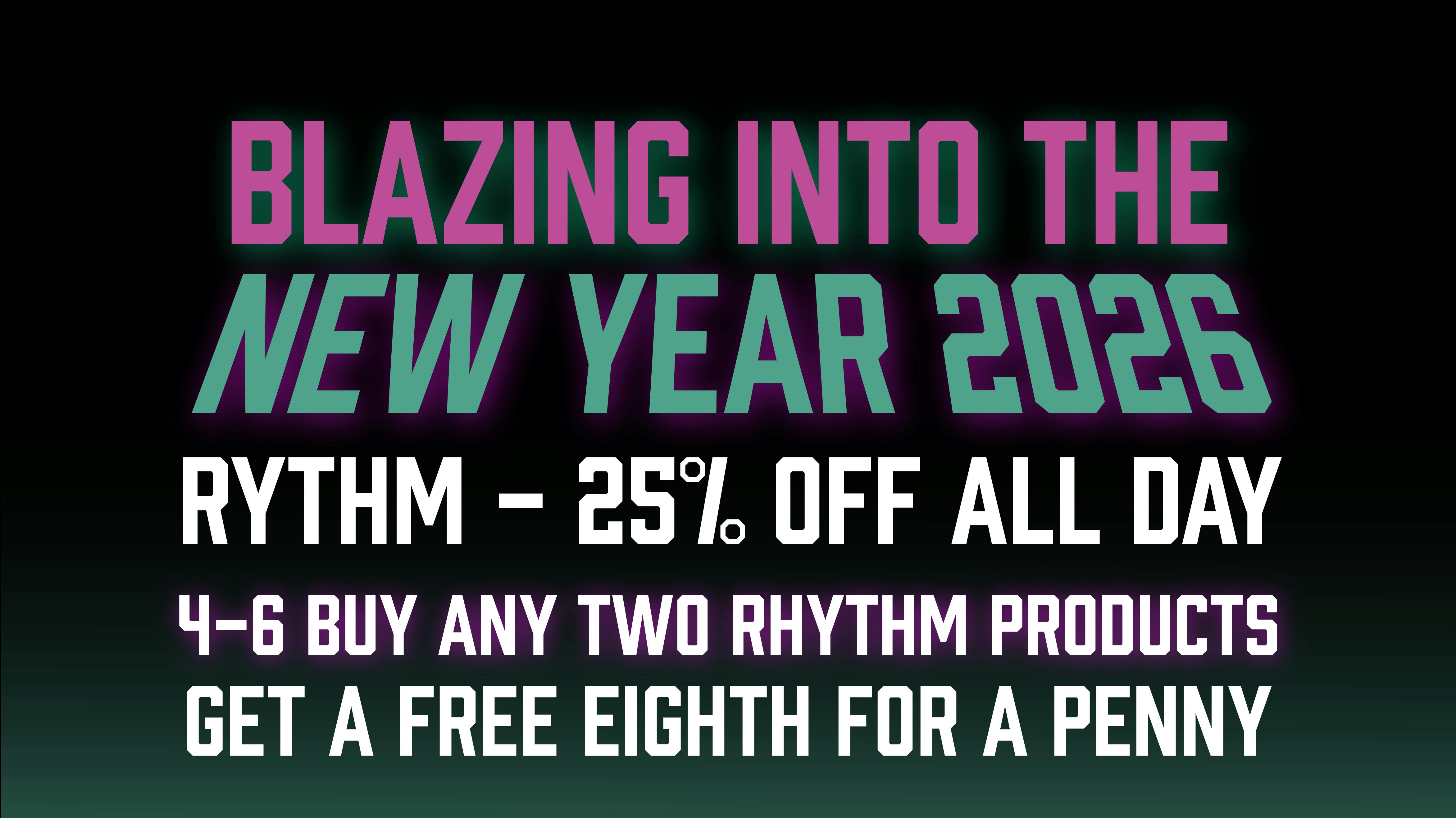 Brotherly Bud 25% Off Rythmn Products