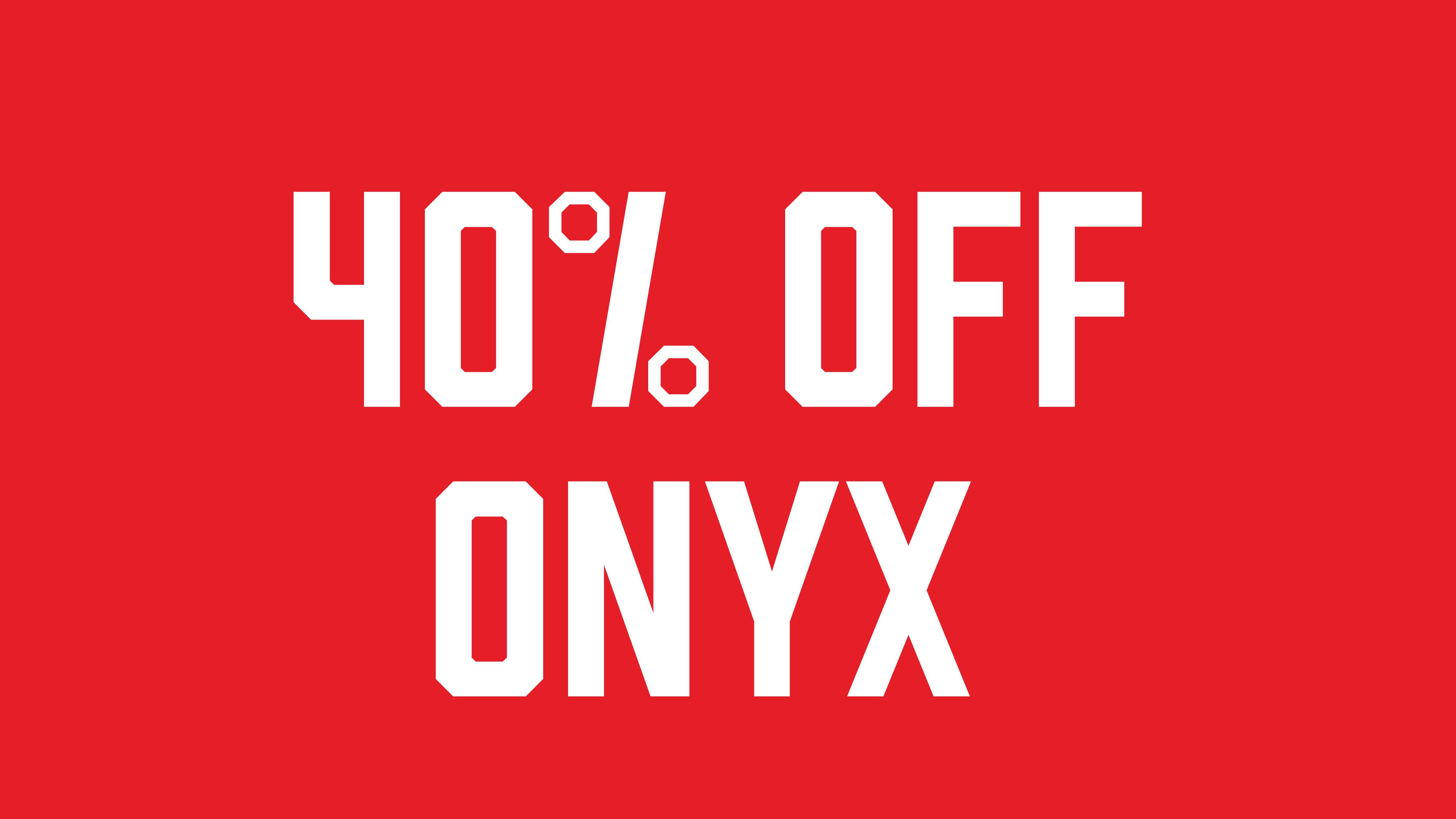 Brotherly Bud 40% Onyx Today Only