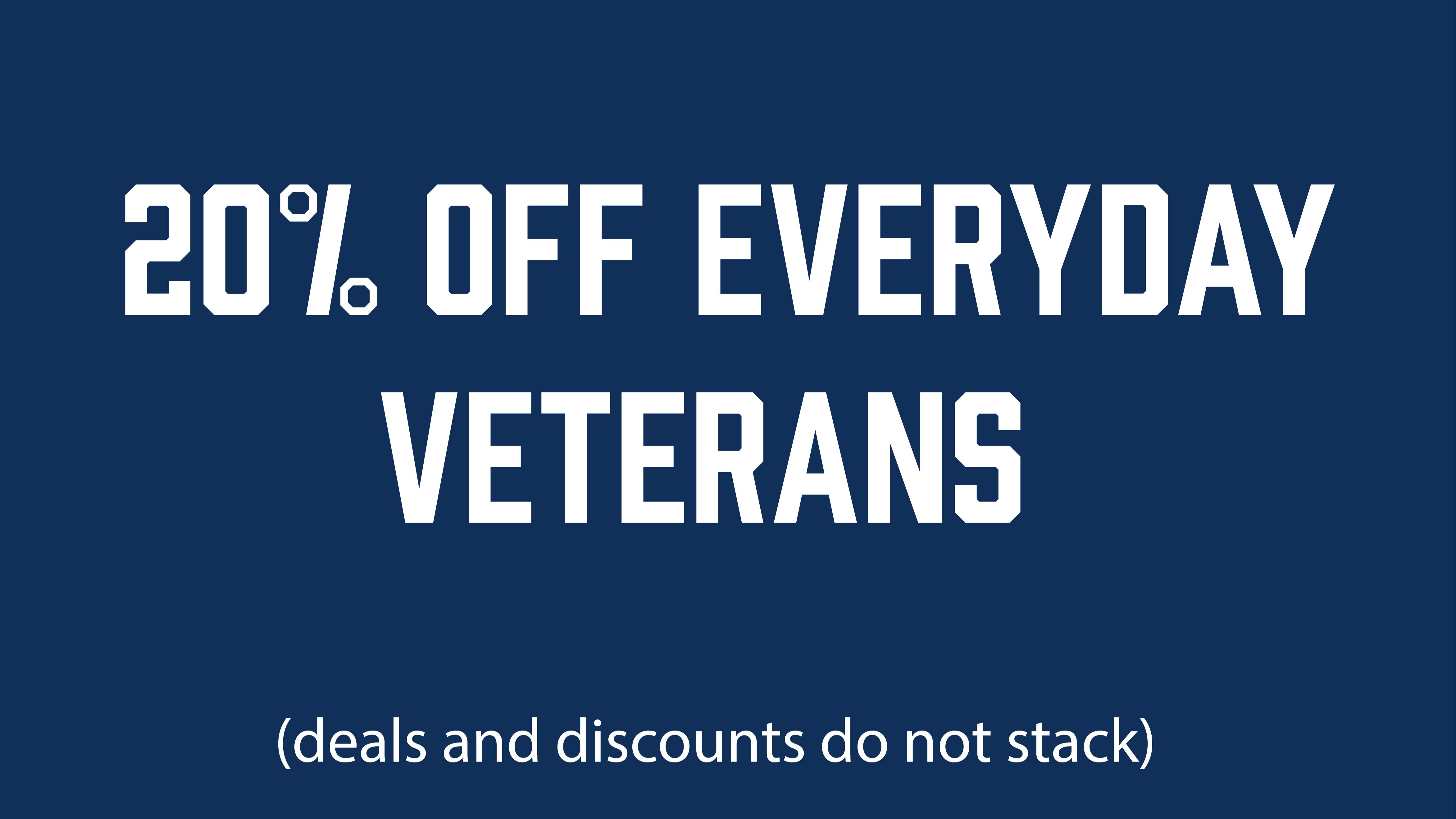 Brotherly Bud 20% Off Veterans