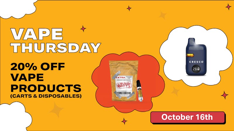 SWAY Dispensary Vape Thursday