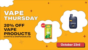 SWAY Dispensary Vape Thursday