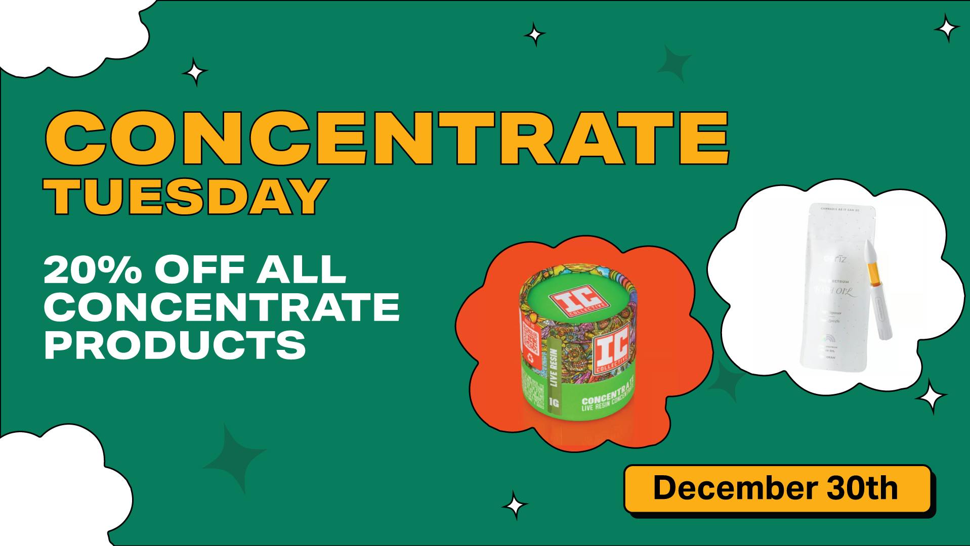 SWAY Dispensary "Concentrate & Topical Tuesday"