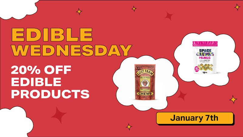 SWAY Dispensary "Edible Wednesday"