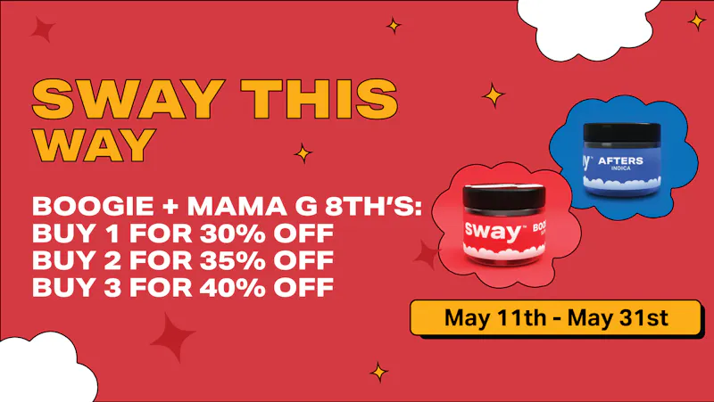 SWAY Dispensary Sway 8ths Promo