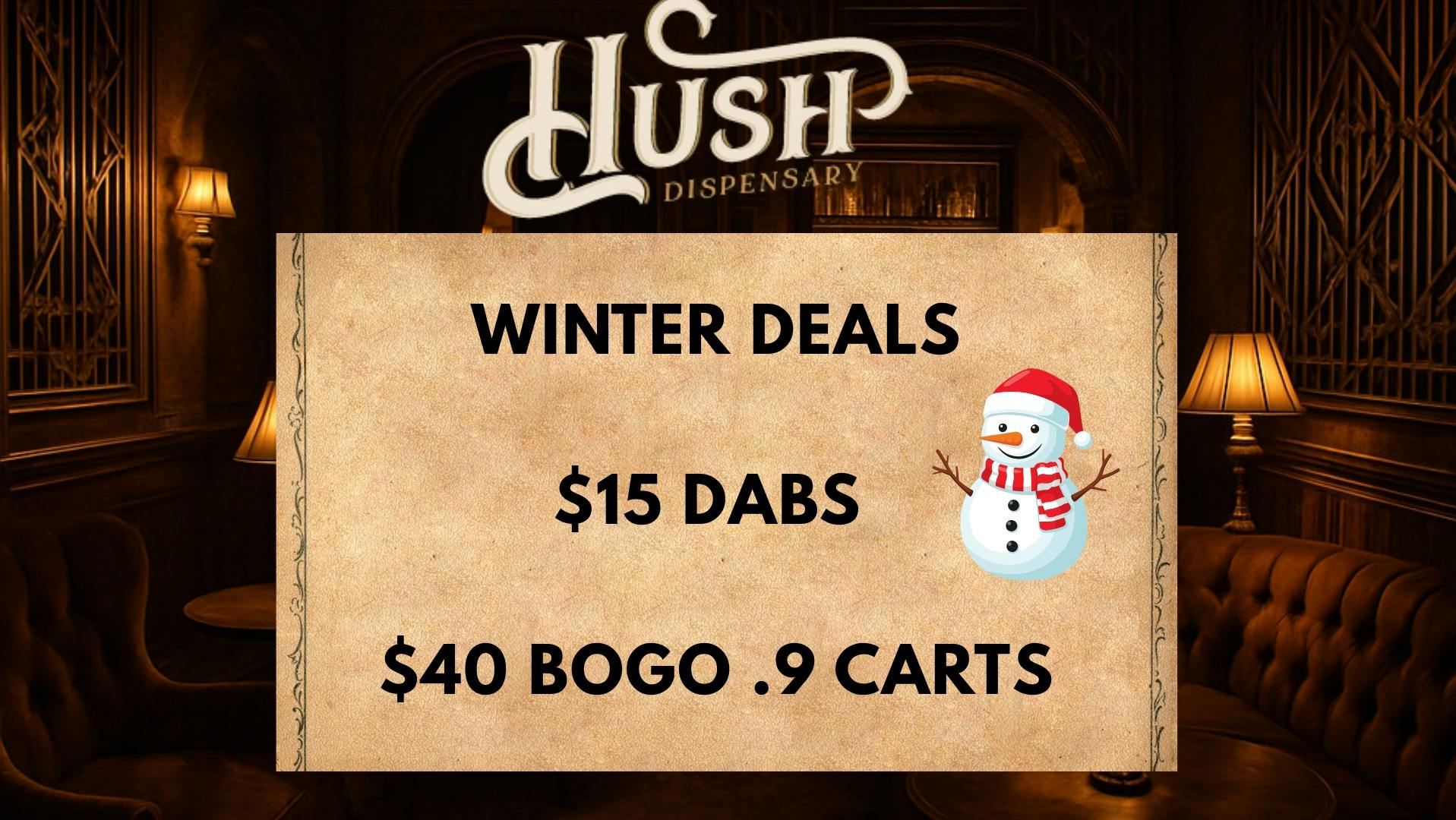 Hush Hush Winter Deals