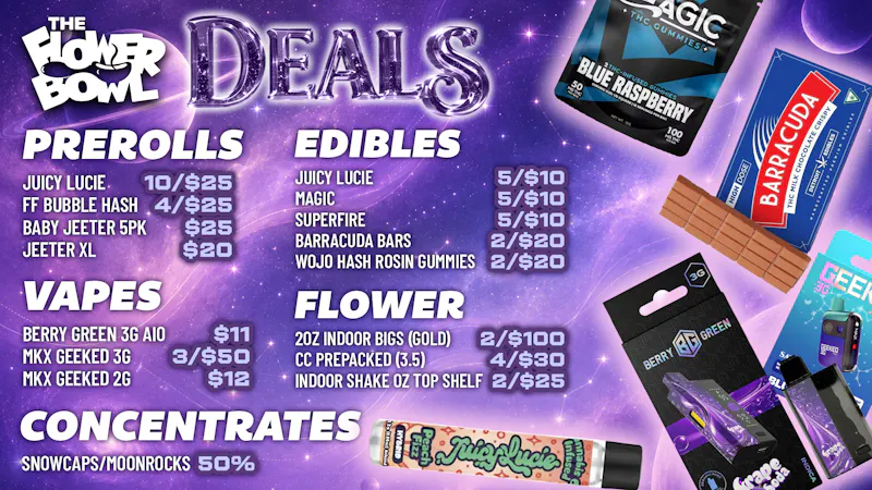 The Flower Bowl - New Buffalo (NOW OPEN) Flower Bowl Galaxy Deals 🚀✨