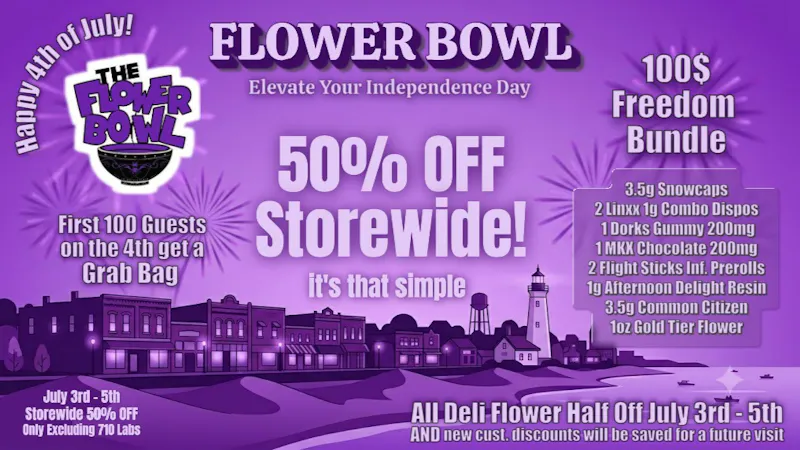The Flower Bowl - New Buffalo (NOW OPEN) ELEVATE YOUR INDEPENDENCE DAY!