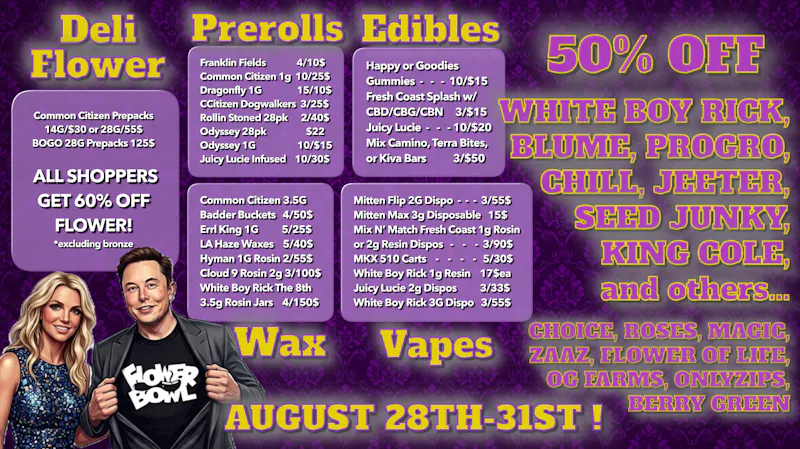 The Flower Bowl - New Buffalo (NOW OPEN) END OF AUGUST DEALS!