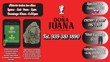 Dona Juana - Caguas FLORES QUE TE ELEVAN...