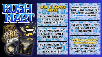 KUSHMART DELIVERY - TAXES INCLUDED MIX N MATCH DEALS