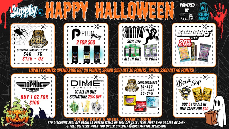 SUPPLY - Pomona 🎃 Spooky Savings — Halloween Weed Deals 👻